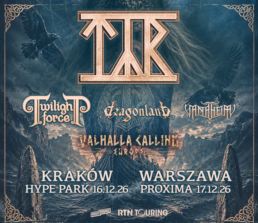 Tyr + Twilight Force, support: Dragonland, Vanaheim
