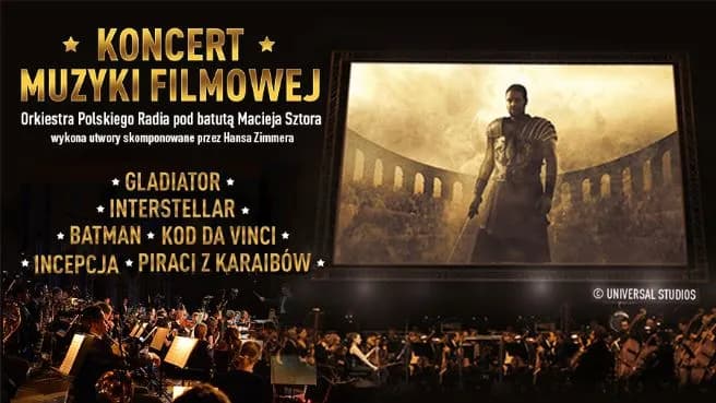 Koncert Muzyki Filmowej z utworami Hansa Zimmera