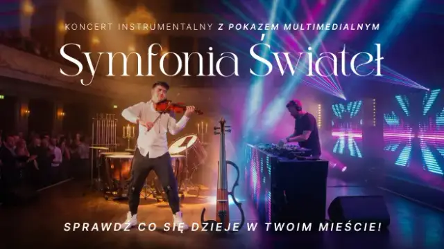 Symfonia Świateł – multimedialne show z pokazem laserowym