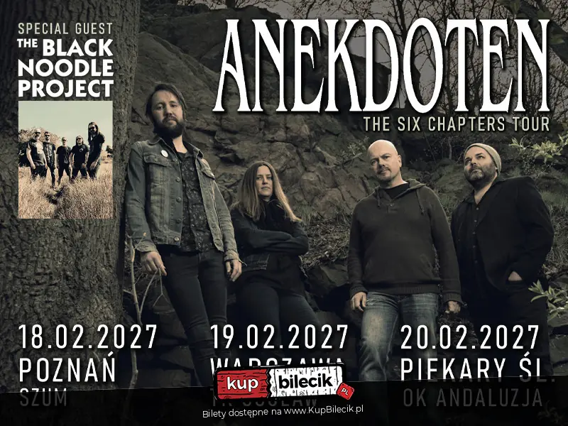 Anekdoten (SE) + The Black Noodle Project (FR)