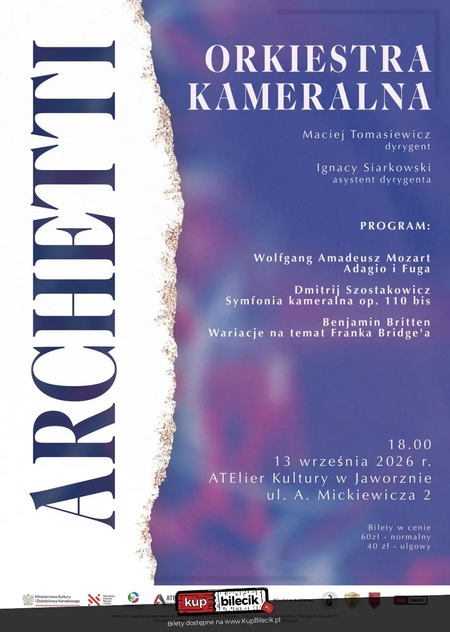Koncert Orkiestry Kameralnej Archetti