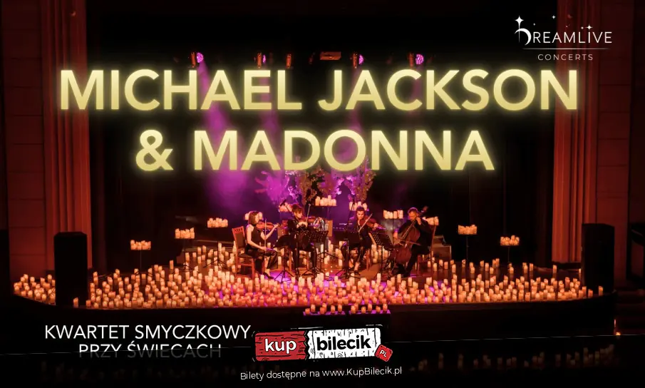 Michael JACKSON & MADONNA: Koncert przy świecach