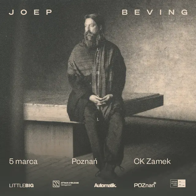 JOEP BEVING – Liminal Tour (wejście 19, koncert 20:00)