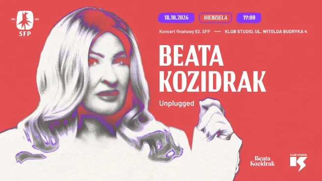 Beata Kozidrak Unplugged | 62. Studencki Festiwal Piosenki
