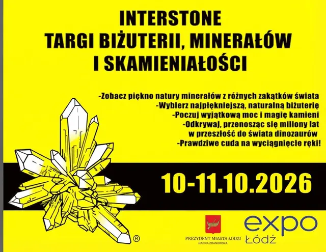 INTERSTONE - targi biżuterii, minerałów i skamieniałości