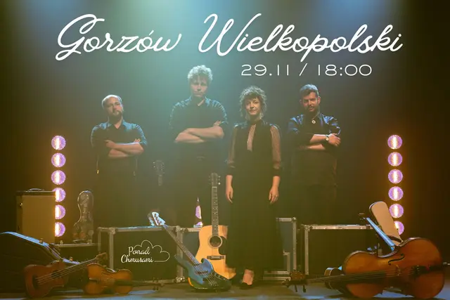Gorzów Wielkopolski - koncert zespołu Ponad Chmurami - trasa promująca nowy album "Zaprowadź mnie"