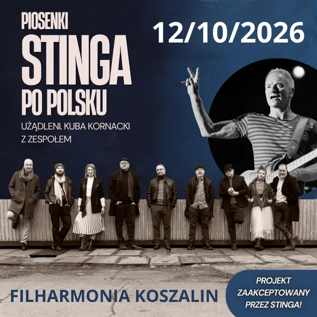 Piosenki Stinga po polsku. Kuba Kornacki z zespołem Użądleni
