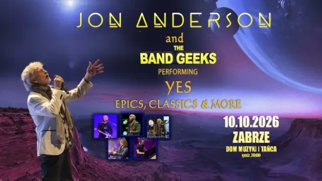 Jon Anderson and The Band Geeks preforming: YES Epics, classics & more